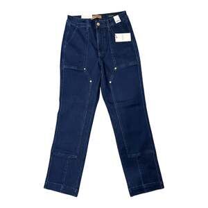 Judy Blue Vintage Horizon High Rise Work Wear Utility Straight Jeans 5/27 NWT
